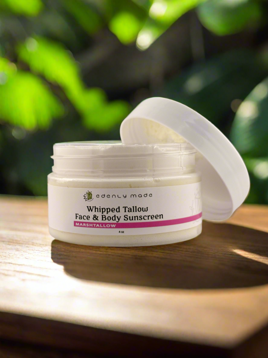 Whipped Tallow Face & Body Sunscreen - MarshTallow