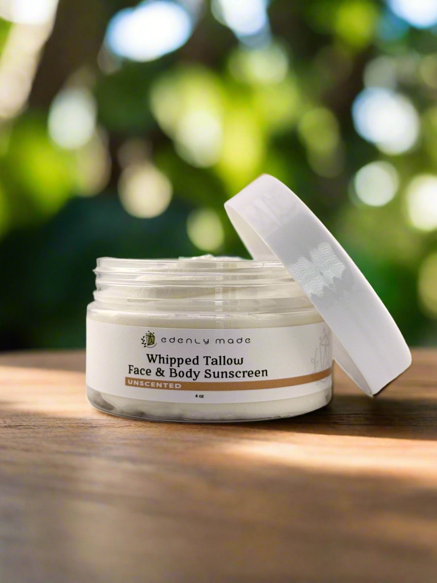 Whipped Tallow Face & Body Sunscreen - Unscented